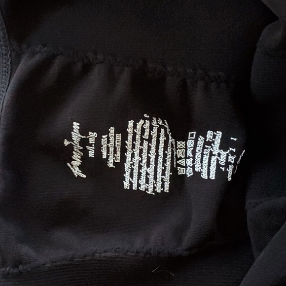 Free People Good Karma Flared Onesie Solid Black - Picture 5 of 13